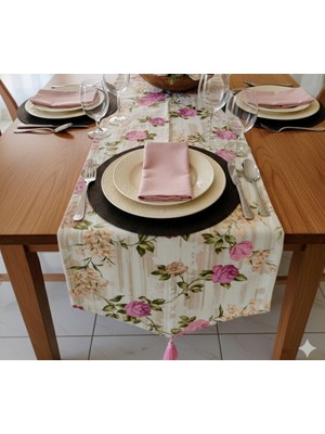 Su Gecirmez Leke Tutmaz Duck Keten Runner