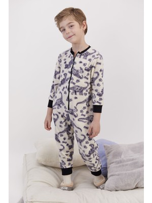 Rolypoly Erkek Çocuk Krem Tulum