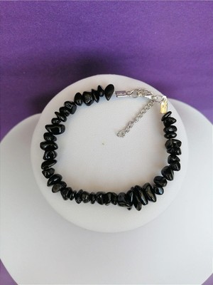 UltraMint Şık Obsidyen Doğaltaş Takı, Zarif ve Doğal Taşlı Aksesuar