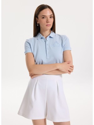 Lauren Ralph Lauren Mavi Kadın Polo T-Shirt