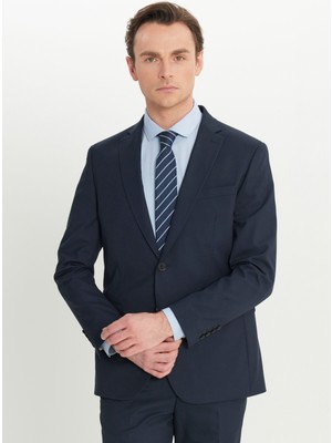 Altınyıldız Classics Normal Bel Slim Fit Lacivert Erkek Takım Elbise 4A3010001071