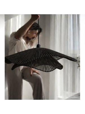 Tasarı Sanatı Ev Dekorasyonu Aydınlatma Iskandinav Rustik Tarz Bohem Avize 50CM Çap( Duy Dahildir)