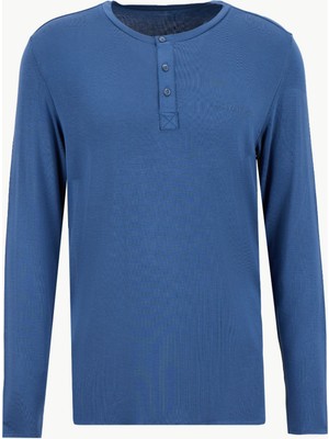 Calvin Klein Mavi Erkek Pijama Takımı LV00NM2952CEC