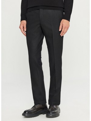 Altınyıldız Classics Siyah Erkek Slim Fit Pantolon ACE001261487_SYH