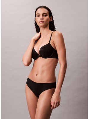 Calvin Klein Siyah Kadın Bikini Külot LV00QF8445 Ck Women