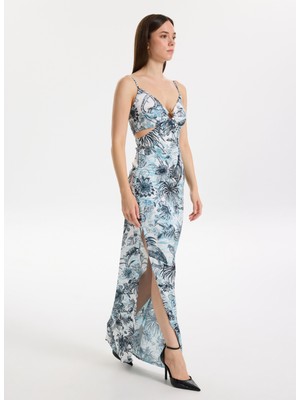 Just Cavalli Koyu Mavi Kadın Elbise 78PAO958