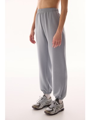 Penti Gri İpeksi Dokunuş Silky Touch Yüksek Ayarlanabilir Bel Jogger Eşofman Altı