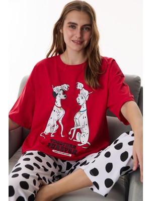 Penti Kırmızı Furever Pantolon Pijama Takımı