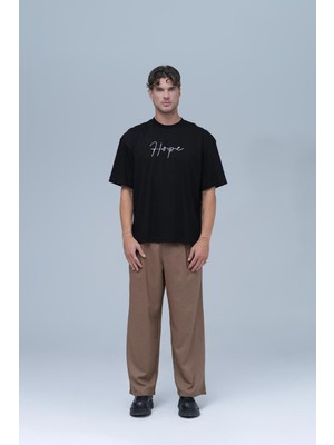 Saw Urbanity Hope Oversize Tişört Erkek Siyah