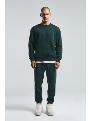 Benmanaj Erkek Yeşil Sweatshirt