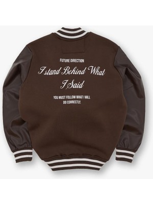 Saw Urbanity Directive Relaxed Fit Kolej Ceketi Erkek Kahverengi