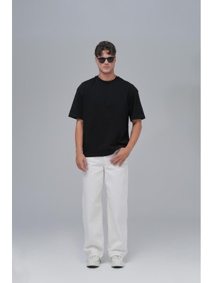 Saw Urbanity Saw Club Basic Oversize Tişört Erkek Siyah