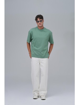 Saw Urbanity Saw Club Basic Oversize Tişört Erkek Yeşil