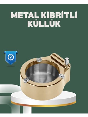 Bfs Yeniden Doldurulabilir Çakmaklı Küllük Dayanıklı Yapı