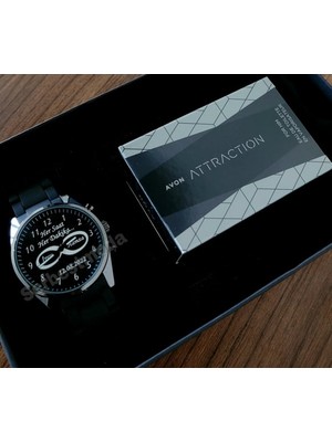 Erkek Kol Saati ve Parfüm Seti Sevgililer Günü Sevgiliye Hediye Babalar Günü Hediyesi Doğum Günü Yıl Dönümü Hediyesi Erkeğe Hediye