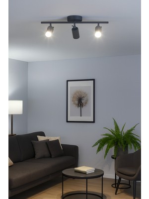 Modern 3'lü Antrasit Spot Avize, Salon, Mutfak ve Banyo Için Ideal Seçim