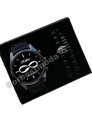 Erkek Saat Kişiye Özel Isim Baskılı Erkek Kol Saati Erkeğe Hediye Doğum Günü Hediyesi Babalar Günü Hediye Hediye Seti Sevgililer Günü Hediyesi