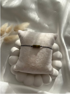 UltraMint Doğal Yeşim Taşı Halhal ve Bileklik, Ayarlanabilir, Şık Takı