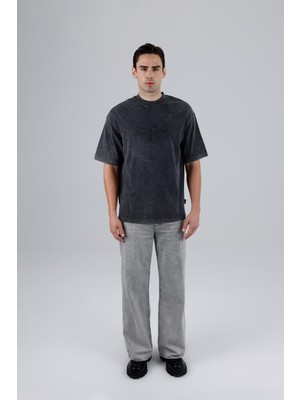 Saw Urbanity New Era Oversize Tişört Erkek Siyah