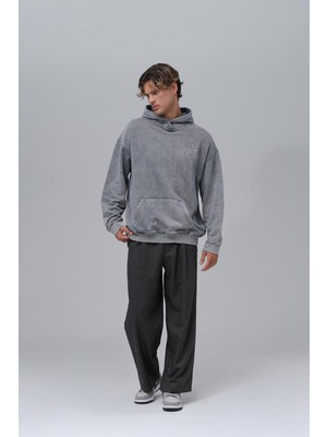 Saw Urbanity Paradox Oversize Sweatshirt Erkek Füme