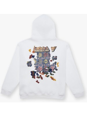 Saw Urbanity Authentic Oversize Sweatshirt Erkek Ekru