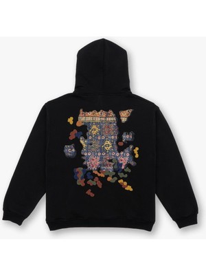 Saw Urbanity Authentic Oversize Sweatshirt Erkek Siyah