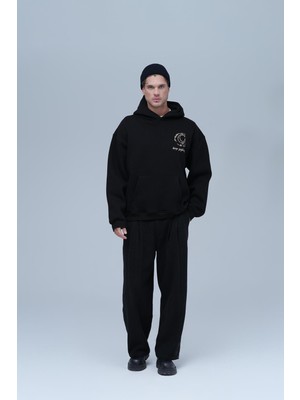 Saw Urbanity Beyond The Frame Oversize Sweatshirt Erkek Siyah