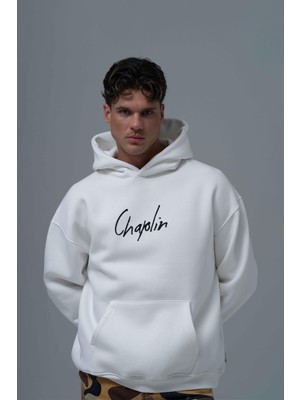 Saw Urbanity Chaplin Oversize Sweatshirt Erkek Ekru