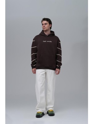Saw Urbanity Inner Flow Oversize Sweatshirt Erkek Kahverengi