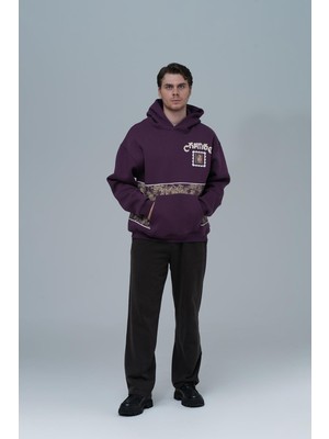 Saw Urbanity Change Oversize Sweatshirt Erkek Mor
