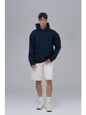 Saw Urbanity Saw Club Oversize Sweatshirt Erkek Indigo