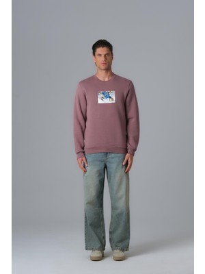 Saw Urbanity Van Gogh Atlas Sweatshirt Erkek Mürdüm