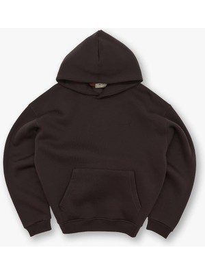 Saw Urbanity Saw Club Oversize Sweatshirt Erkek Kahverengi