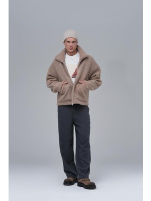 Saw Urbanity Classic Haven Oversize Welsoft Ceket Erkek Vizon