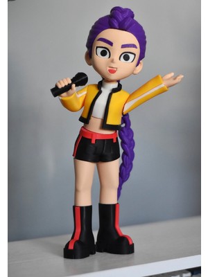 You Toys Demon Hunters |  Rumi | Büyük Boy Kafası, Gövdesi,bacakları ve Kolları Eklemli/hareketli