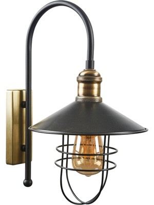 Retro Siyah Eskitme Duvar Apliküri, Şık ve Zarif Mutfak ve Cafe Dekoru