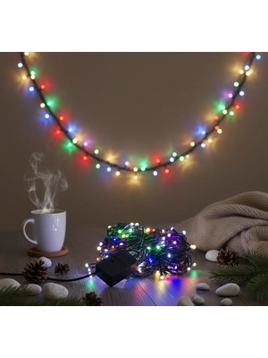 Epilons LED Damla Uçlu Rgb Dekoratif Işık 10 Metre 100