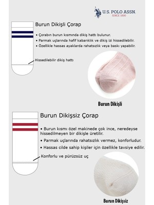 U.S. Polo Assn. Us Polo Erkek Bebek Bebek Corap USB2202 Lacivert Su Yeşili Kum