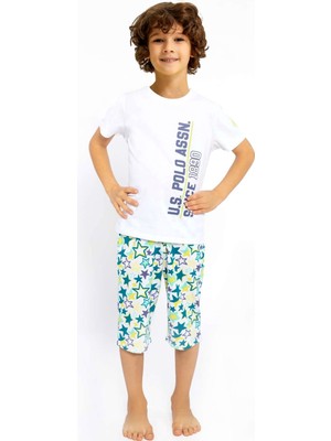 U.S. Polo Assn. US1035'lisanslı Erkek Çocuk Süprem Kapri Takım