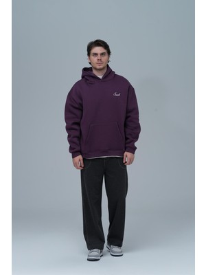 Saw Urbanity Loneliness Is A Choice Oversize Sweatshirt Erkek Mor