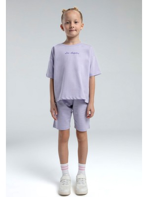 Rolypoly 3590G Kız Çocuk (Garson Boy) Bermuda Yazlık Pijama Takım