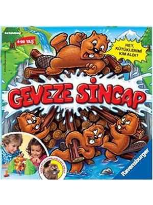 4 Adet Ravensburger Geveze Sincap