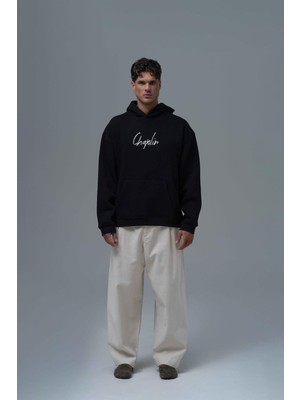 Saw Urbanity Frames Of Laughter Oversize Sweatshirt Erkek Siyah