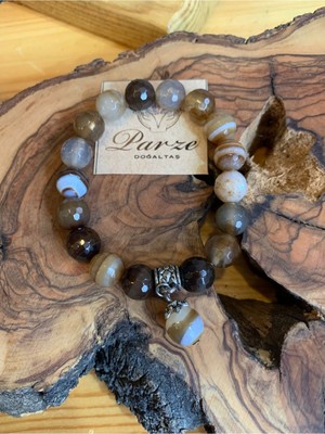 UltraMint Doğal Akik Taşlı Zarif Bileklik, Şık ve Enerji Dolu Tasarım