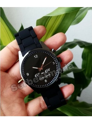 Erkek Resimli Saat Sevgililer Günü Doğum Günü Yıl Dönümü Hediyeleri Kişiye Özel Saat Sevgiliye Hediye Erkeğe Hediye Erkek Kol Saati