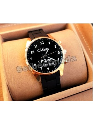 Bayan Saat Doğum Günü Yıl Dönümü Hediyeleri Kişiye Özel Isim Baskılı Saat Sevgiliye Hediye Bayana Hediye Kadın Kol Saati