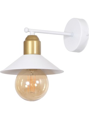 Modern Beyaz Eskitme Duvar Aplikü, Evinize Şıklık Katar