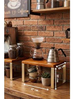 Myend Büyük Dolap Içi Düzenleyici Raf, Bardak Rafı, Düzenleme Rafı