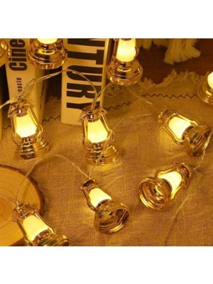 Urfakent Bilişim Ramazan Kandili Desenli 2 Metre 10 LED Dekoratif Işık