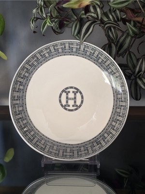 Fermato Honey Gri 6 Kişilik Yemek Tabağı